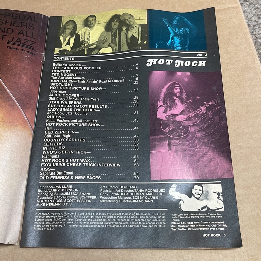1979 Hot Rock Magazine - Picture 4 of 14